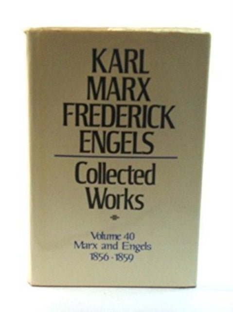 Book cover of: Collected Works. By: Karl Marx