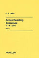 Book cover of: Score Reading Exercises Book 1. By: C.S. Lang