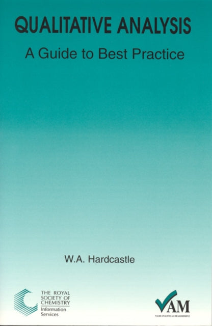 Book cover of: Qualitative Analysis. By: W. HARDCASTLE