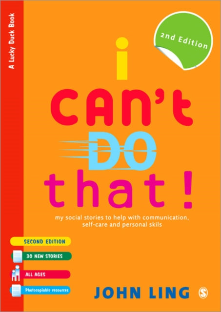 Book cover of: I Can't Do That!