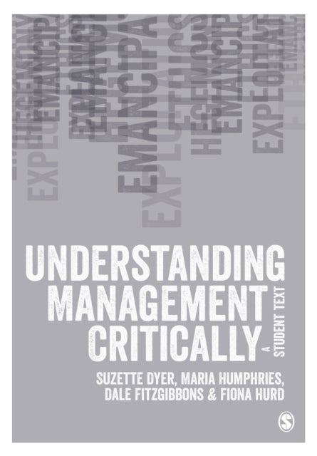 Book cover of: Understanding Management Critically