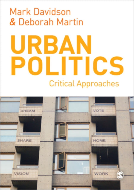 Book cover of: Urban Politics. By: Mark Davidson