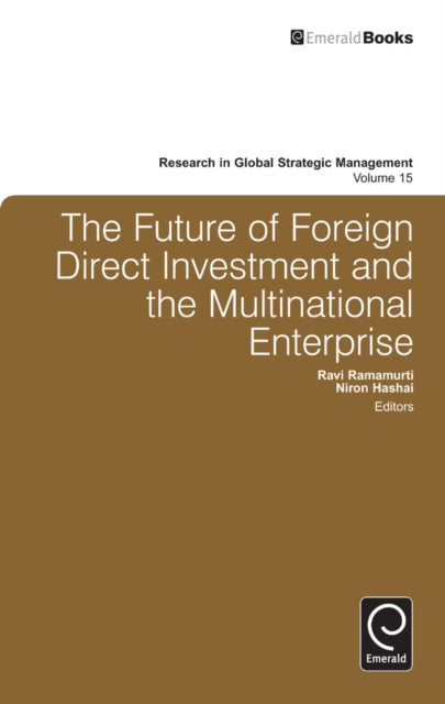 Book cover of: Future of Foreign Direct Investment and the Multinational Enterprise. By: Ravi Ramamurti
