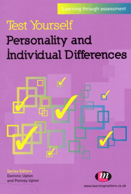 Book cover of: Test Yourself: Personality and Individual Differences