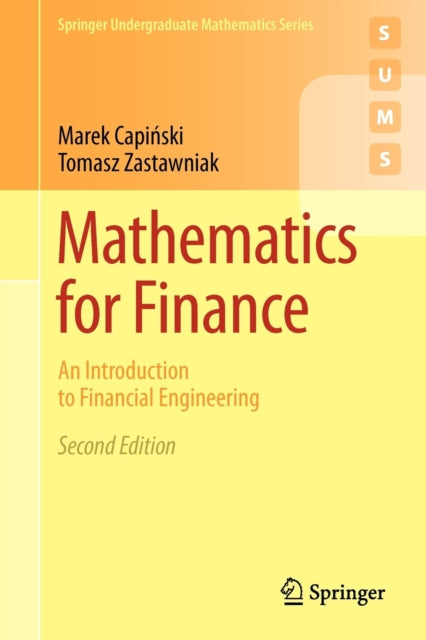 Book cover of: Mathematics for Finance