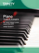 Book cover of: Piano Scales & Arpeggios from 2015 Int-5. By: Trinity College Lond