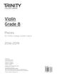 Book cover of: Violin Exam Pieces Grade 8 2016-2019. By: TRINITY COLLEGE LONDON