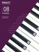 Book cover of: Trinity College London Piano Exam Pieces & Exercises 2018-2020. Grade 8