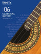 Book cover of: Trinity College London Classical Guitar Exam Pieces From 2020: Grade 6. By: Trinity College London