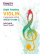 Book cover of: Trinity College London Sight Reading Violin: Initial-Grade 2. By: Celia Cobb