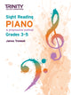 Book cover of: Trinity College London Sight Reading Piano: Grades 3-5. By: James Treweek