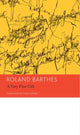 Book cover of: "A Very Fine Gift" and Other Writings on Theory. By: Roland Barthes