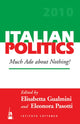Book cover of: Much Ado About Nothing?. By: Elisabetta Gualmini