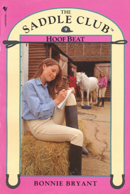 Book cover of: Saddle Club Book 9: Hoof Beat. By: Bonnie Bryant
