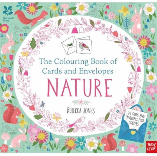 Book cover of: National Trust: The Colouring Book of Cards and Envelopes - Nature