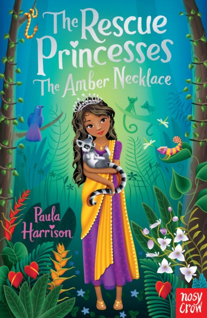 Book cover of: Rescue Princesses: The Amber Necklace. By: Paula Harrison