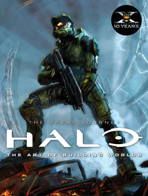 Book cover of: Halo: The Great Journey...The Art of Building Worlds