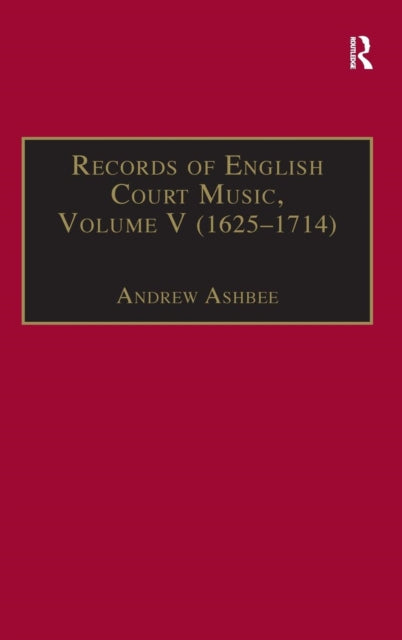 Book cover of: Records of English Court Music