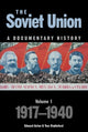Book cover of: Soviet Union: A Documentary History Volume 1
