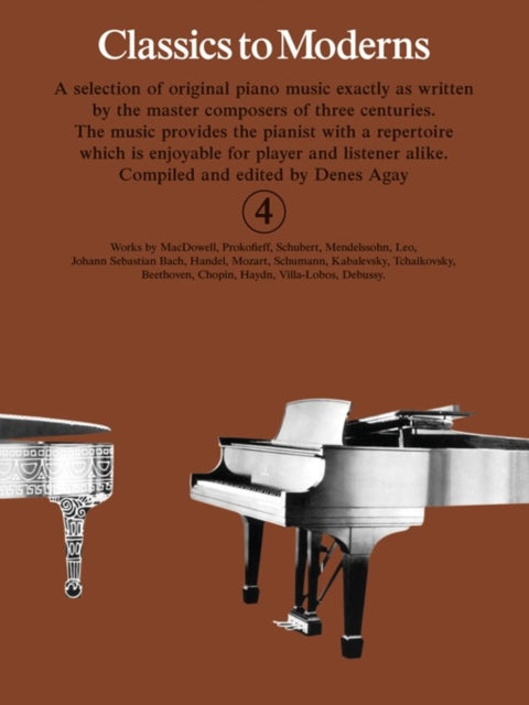 Book cover of: Classics To Moderns 4