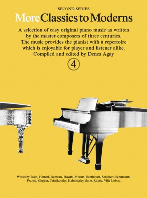 Book cover of: More Classics To Moderns 4. By: Varios
