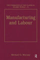 Book cover of: Manufacturing and Labour. By: Michael G. Morony
