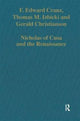 Book cover of: Nicholas of Cusa and the Renaissance. By: F. Edward Cranz