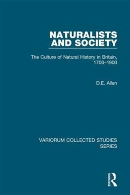Book cover of: Naturalists and Society. By: David Elliston Allen