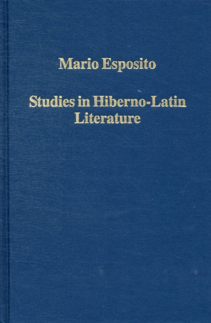 Book cover of: Studies in Hiberno-Latin Literature. By: Mario Esposito