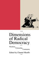 Book cover of: Dimensions of Radical Democracy. By: Chantal Mouffe