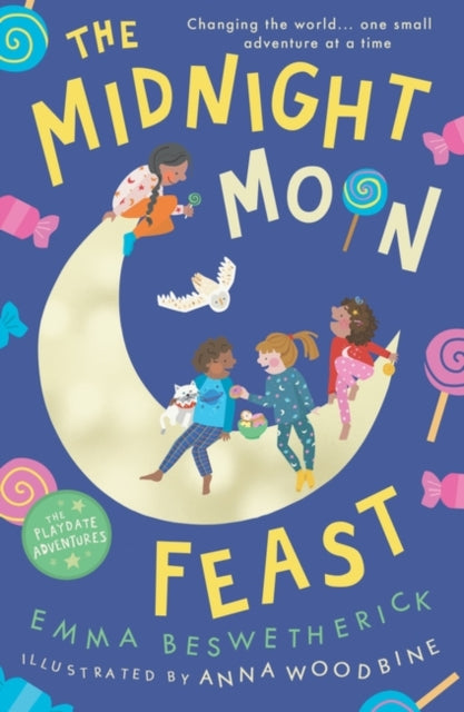 Book cover of: Midnight Moon Feast. By: Emma Beswetherick