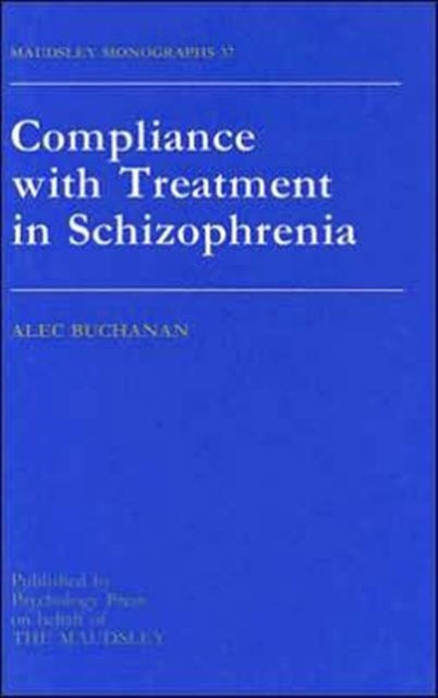 Book cover of: Compliance With Treatment In Schizophrenia