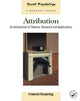 Book cover of: Attribution. By: F. Forsterling