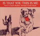 Book cover of: Is That You This is Me. By: Elspeth Bradbury