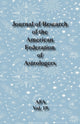 Book cover of: Journal of Research of the American Federation of Astrologers Vol. 19