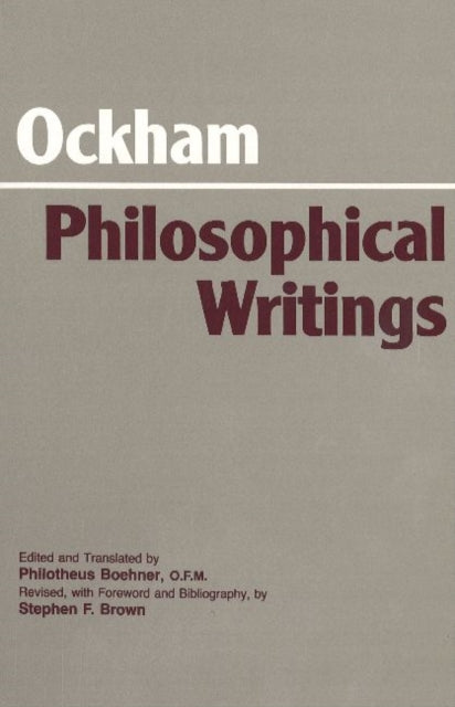 Book cover of: Ockham: Philosophical Writings