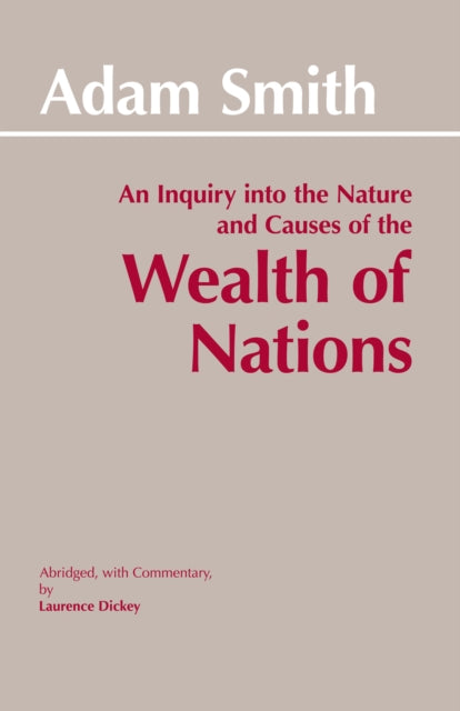 Book cover of: Wealth of Nations