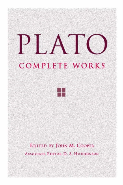 Book cover of: Plato: Complete Works