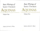 Book cover of: Basic Writings of St. Thomas Aquinas: (2 Volume Set). By: Thomas Aquinas