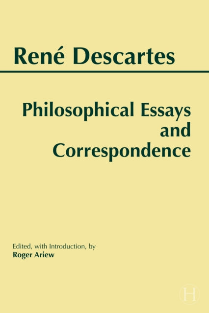 Book cover of: Descartes: Philosophical Essays and Correspondence. By: René Descartes