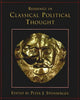 Book cover of: Readings in Classical Political Thought. By: Peter J. Steinberger