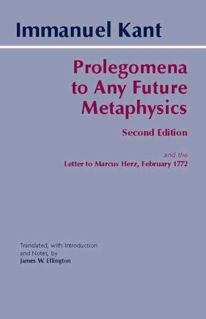 Prolegomena to Any Future Metaphysics