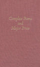 Book cover of: Complete Poems and Major Prose