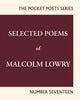 Book cover of: Selected Poems of Malcolm Lowry. By: Malcolm Lowry