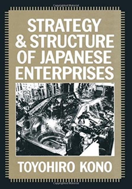 Book cover of: Strategy and Structure of Japanese Enterprises