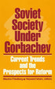 Book cover of: Soviet Society Under Gorbachev. By: Maurice Friedberg