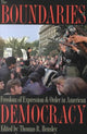 Book cover of: Boundaries of Freedom of Expression and Order in American Democracy. By: Thomas R. Hensley