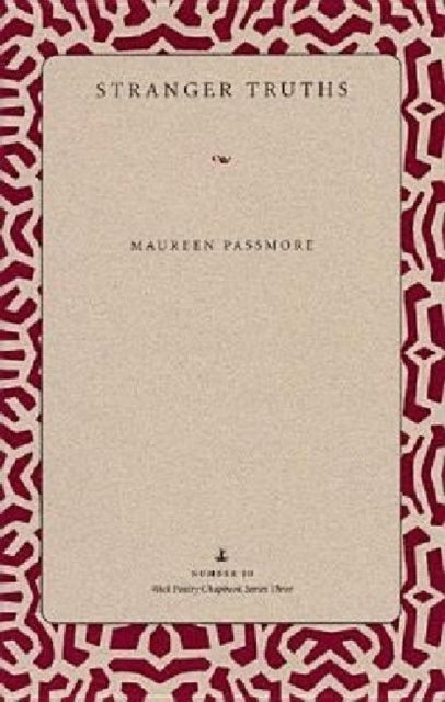 Book cover of: Stranger Truths. By: Maureen Passmore