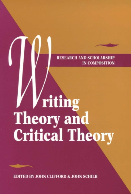 Book cover of: Writing Theory and Critical Theory