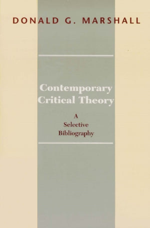 Contemporary Critical Theory